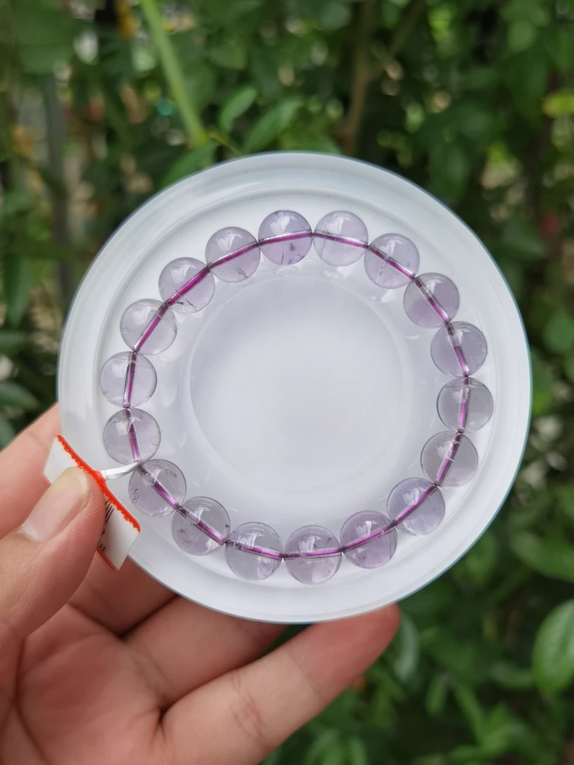 【委员优选】天然紫水晶手串多样性发一12mm