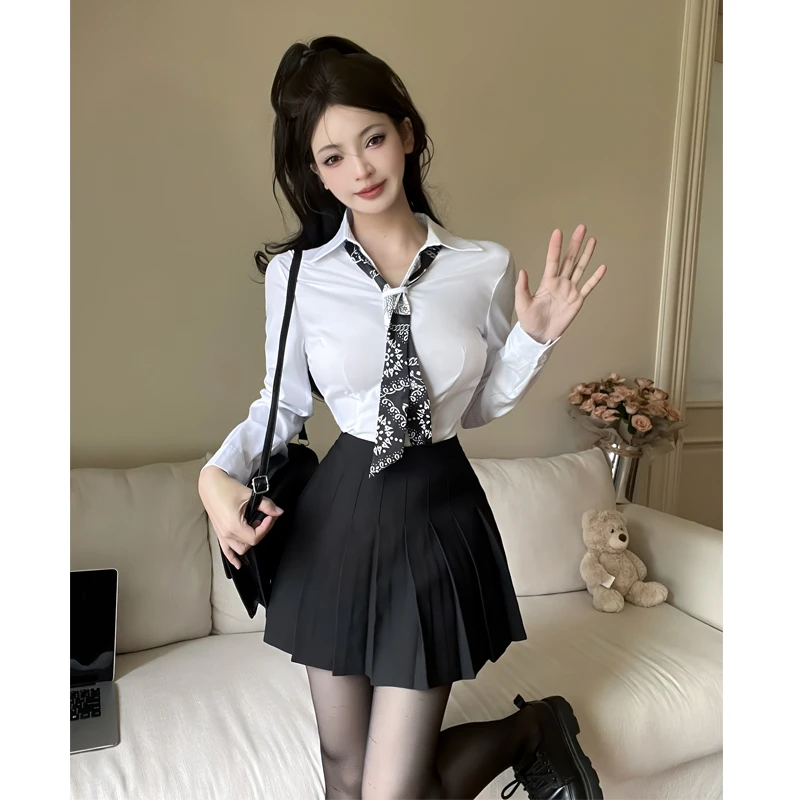 夜场秋季学院风职业制服套装足浴女技师工作服性感采耳师气质工衣