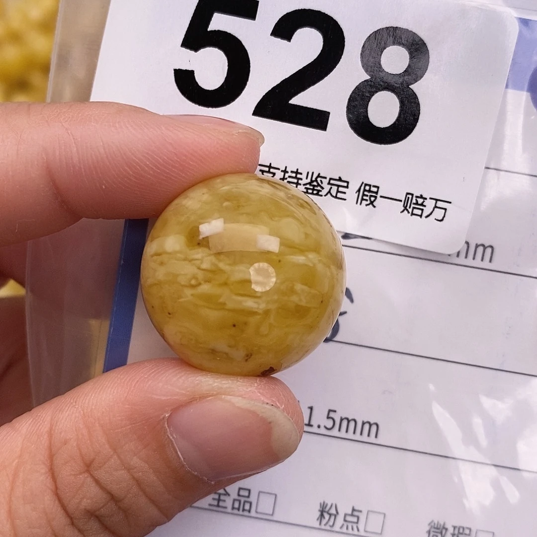 琥珀未镶嵌珠宝奇石23.2