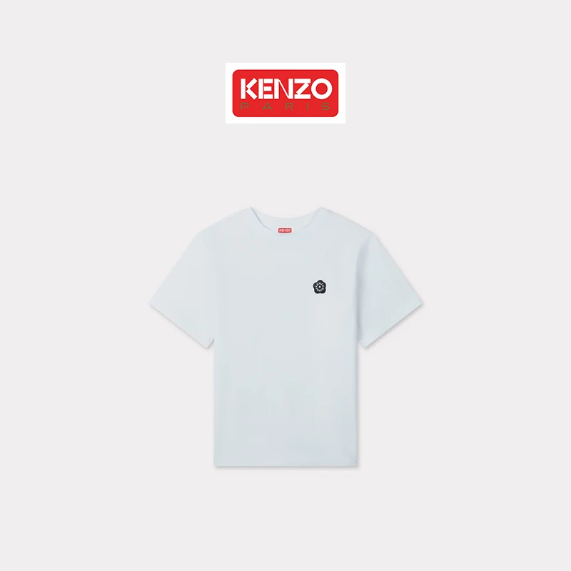 KENZO 25春夏新品 女士海棠花BOKE 2.0简约圆领T恤