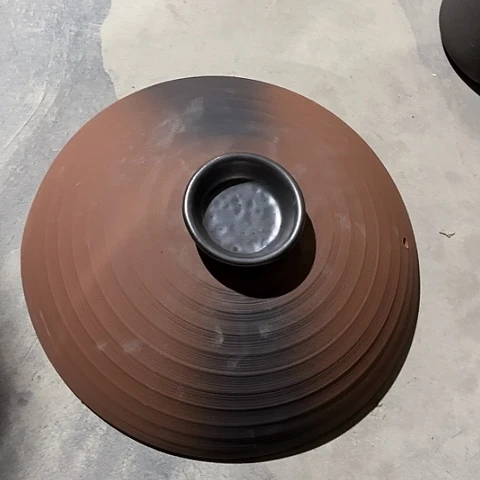 微瑕，不能明火，口径约31厘米