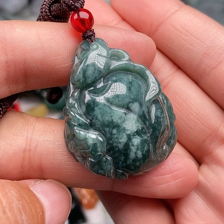 未镶嵌挂件翡翠翡翠