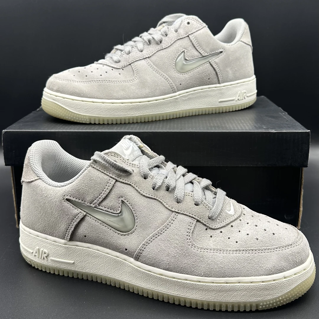 （42.5码）Nike 空军一号 板鞋/灰/二手正品 配盒/DV0785-003