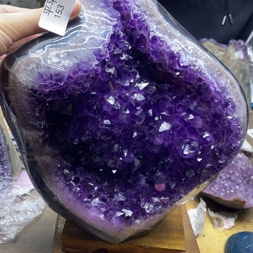 紫晶乌拉圭未镶嵌酒***?