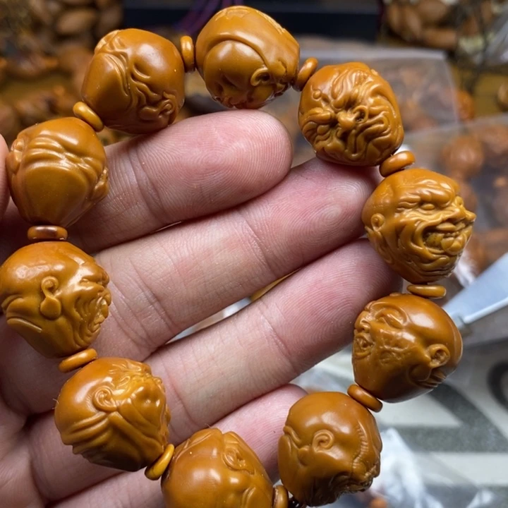 橄榄核手串/手链橄榄核雕工艺手串