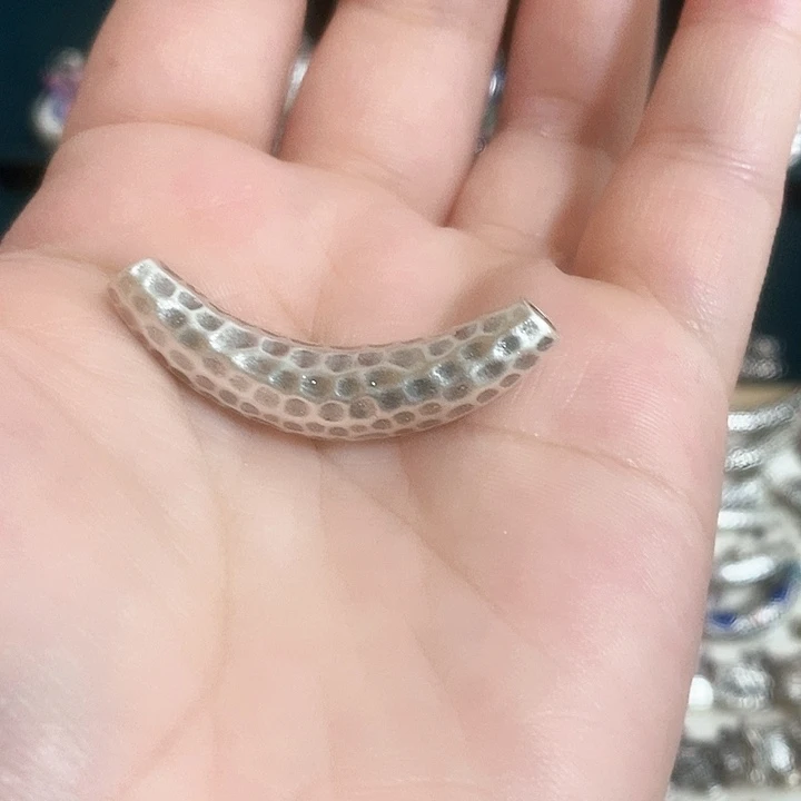 吊坠足银足银999弯管