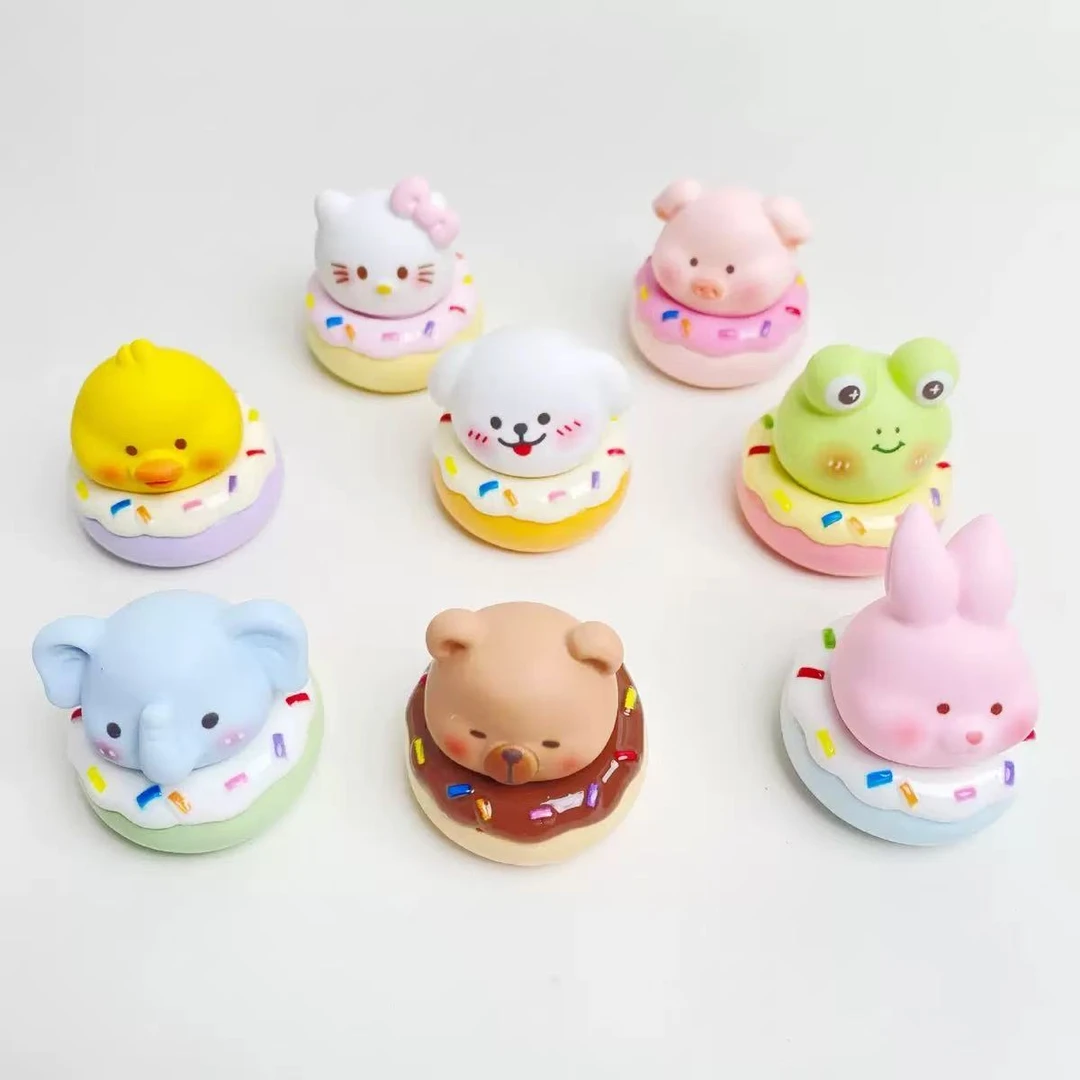 【动物甜甜圈】立体树脂桌面摆件
