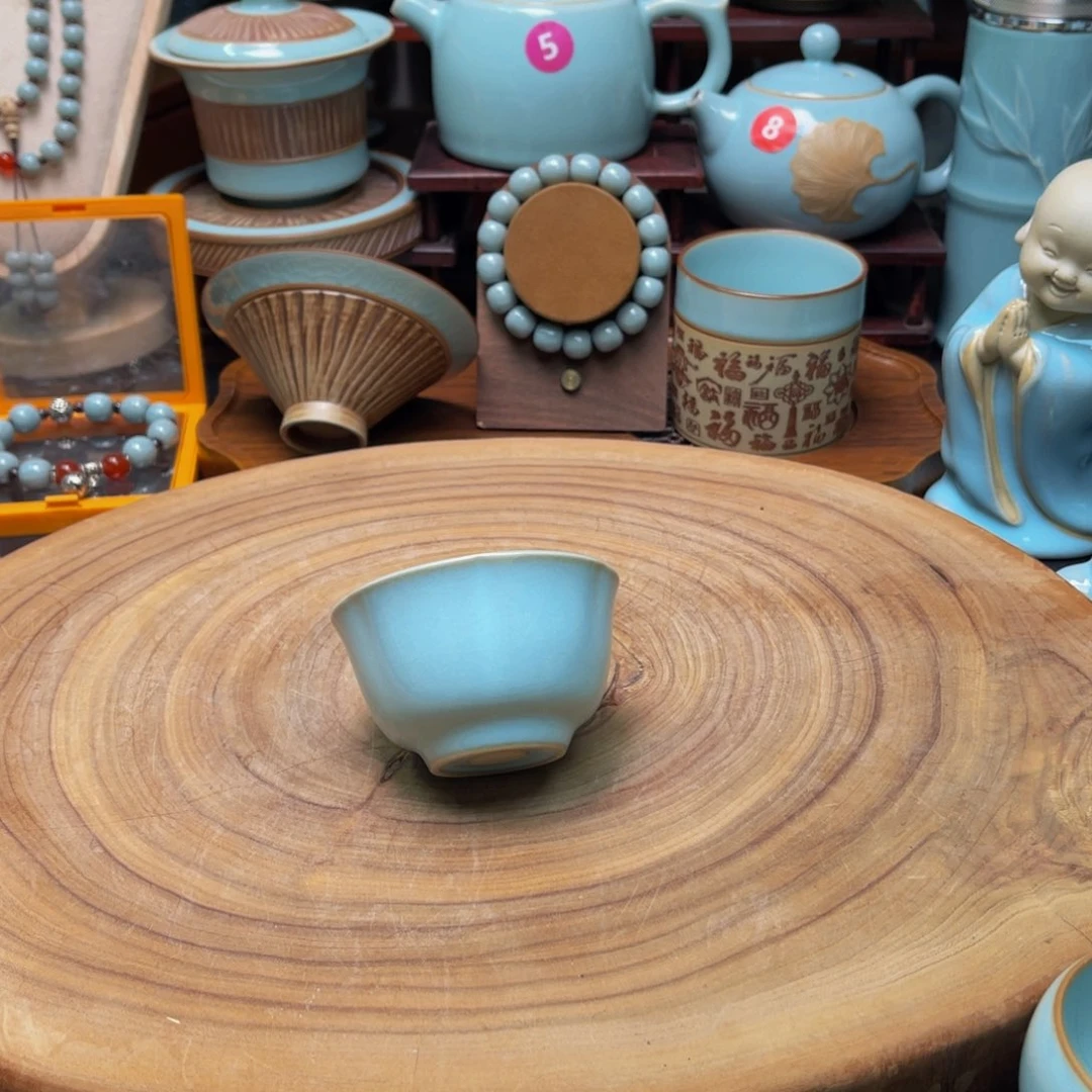 【闪购商品】摆件瓷河南御盏窑，窑口展厅直播，好品窑口价