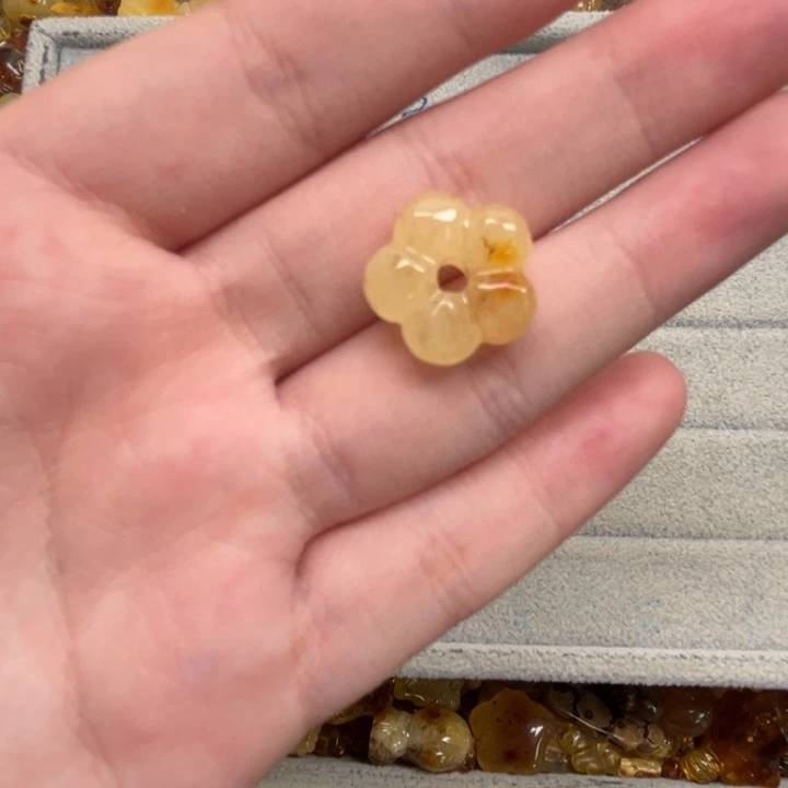 裸石琥珀未镶嵌?****a天然蜜蜡配件