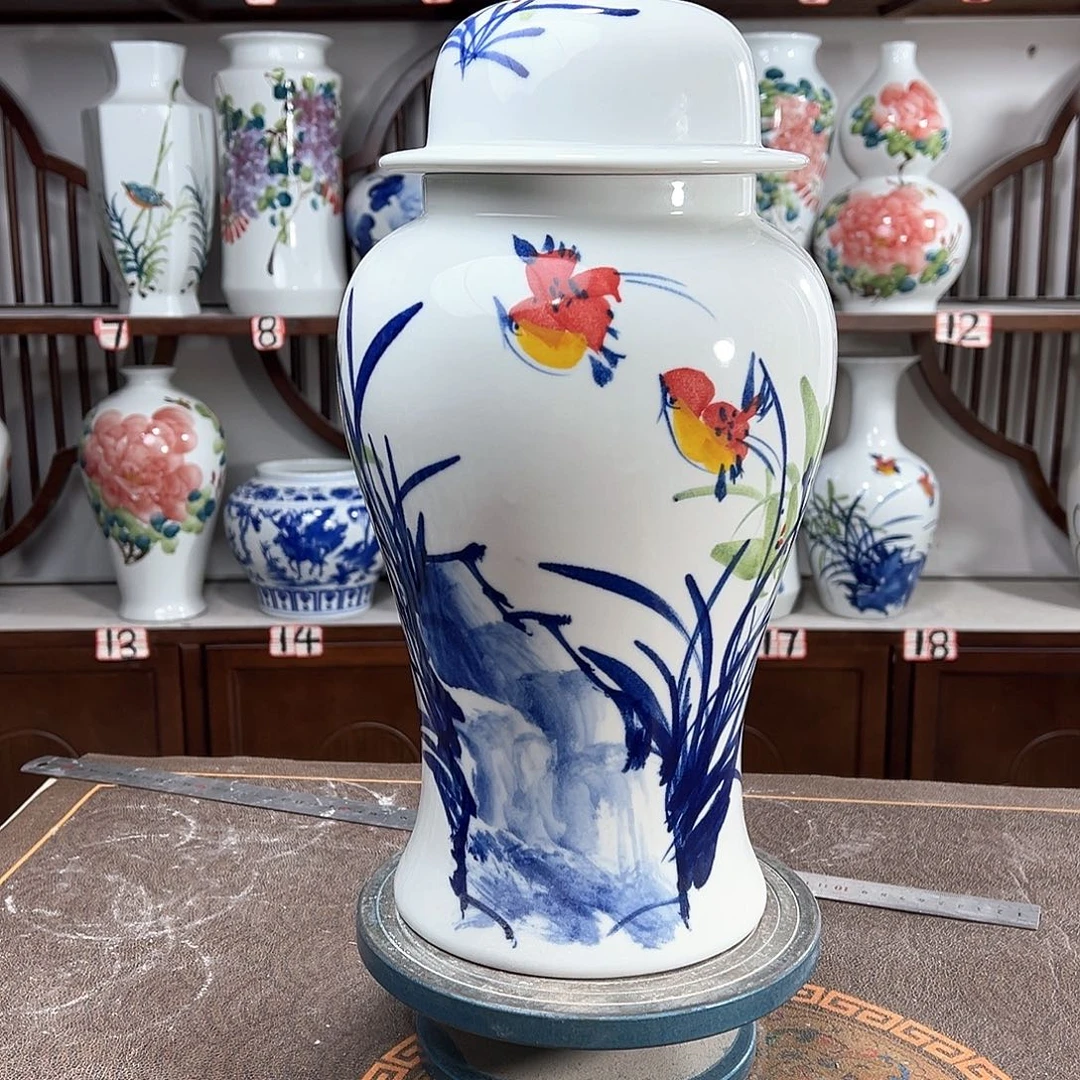 摆件景德镇陶瓷将玉