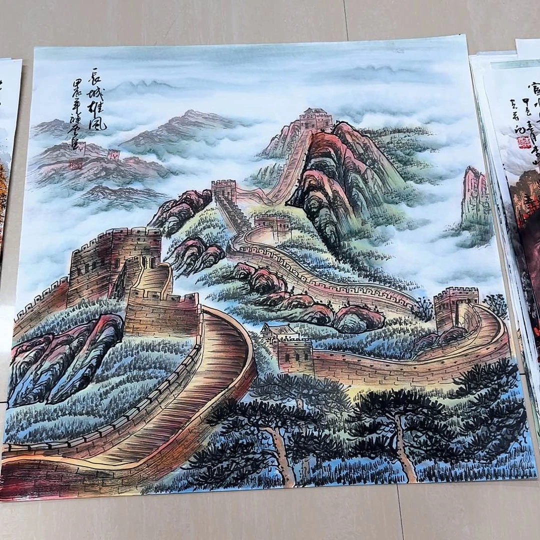 国画国画作品集一个
