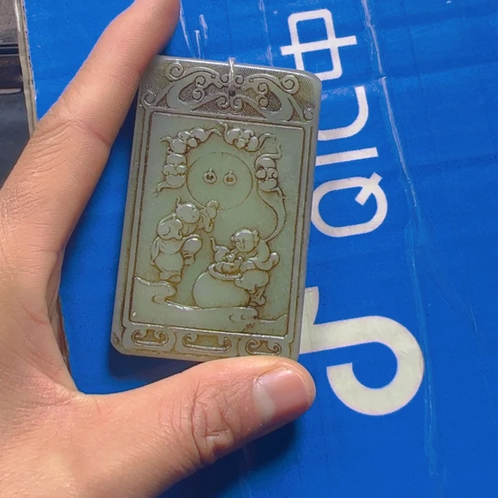 和田玉挂件未镶嵌