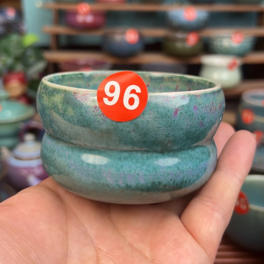 手工制作钧窑茶器