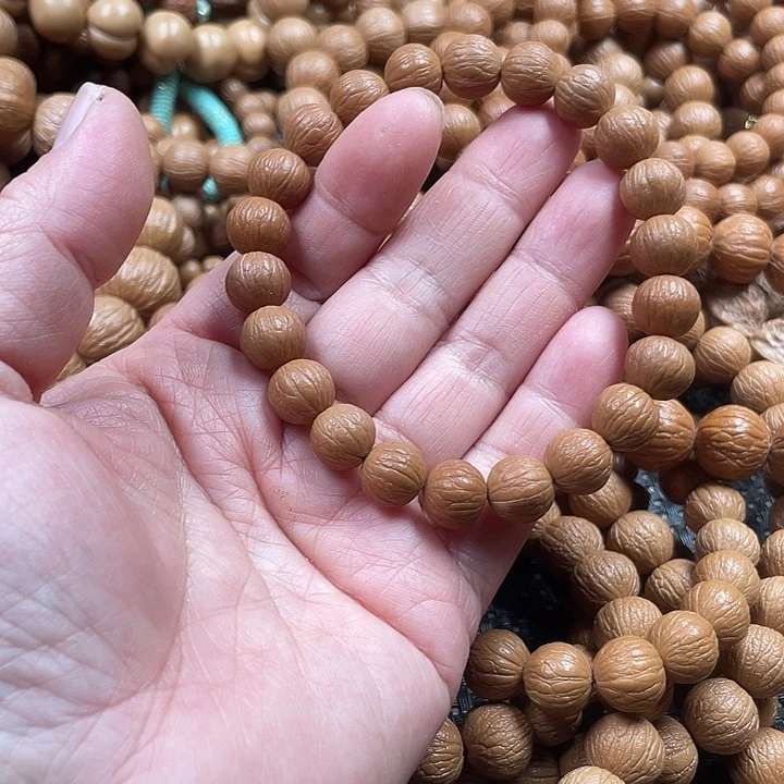 手串猴头核桃911同尺磨盘风羽