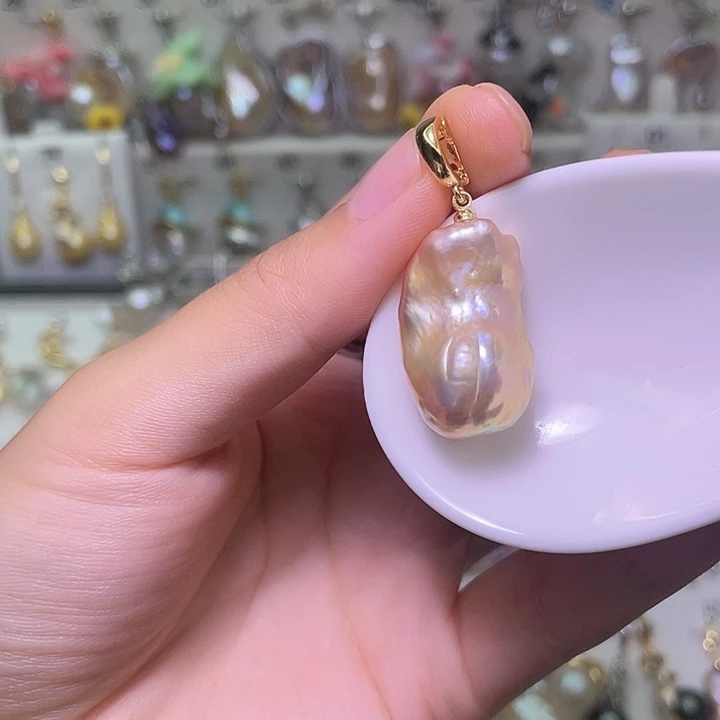 颈饰合金淡水珍珠33