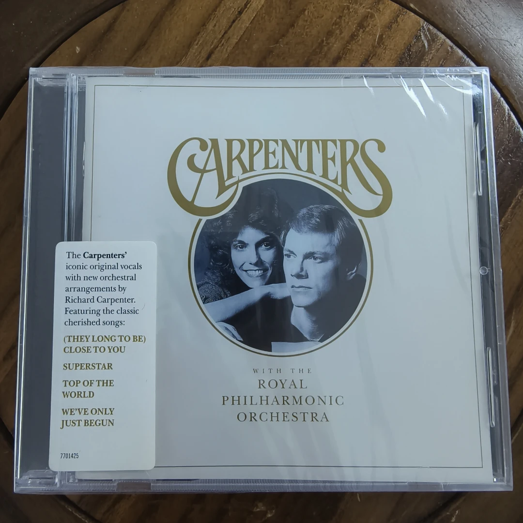 正版 Carpenters 卡朋特 With The Royal 港版全新未拆壳裂