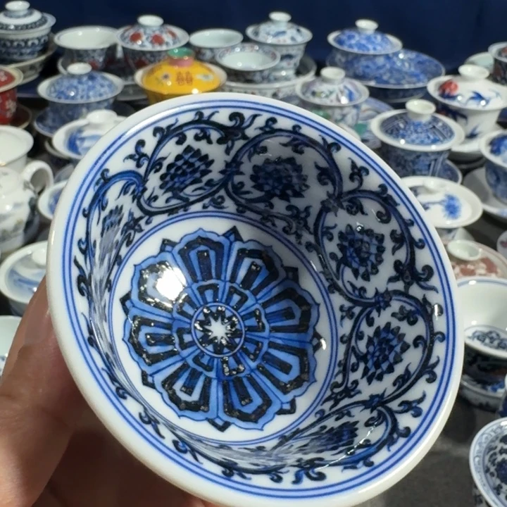 景德镇手工手绘杯