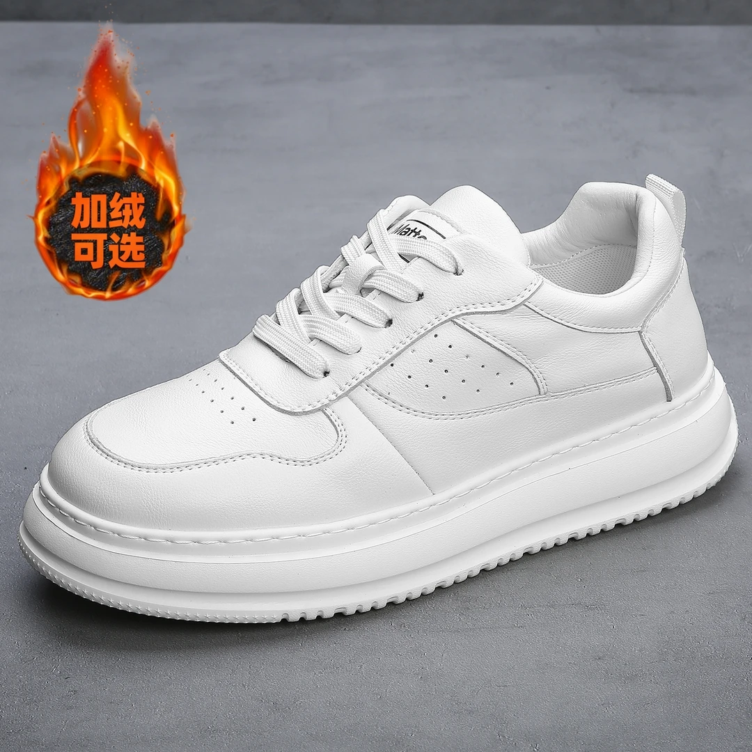 板鞋百搭厚底简约风极简风国风国潮秋季时尚休闲鞋男鞋黑色