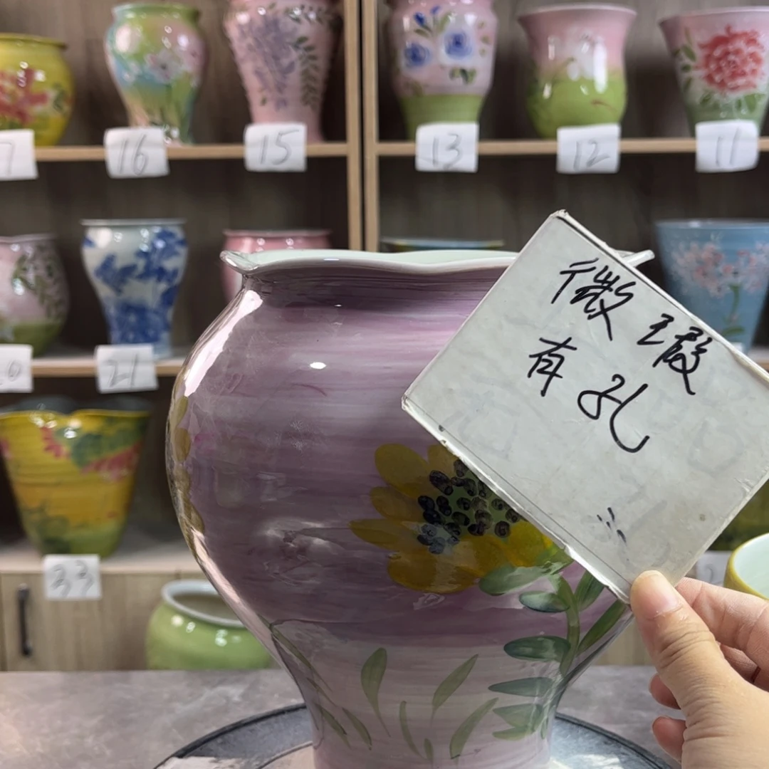 景德镇陶瓷花盆花盆