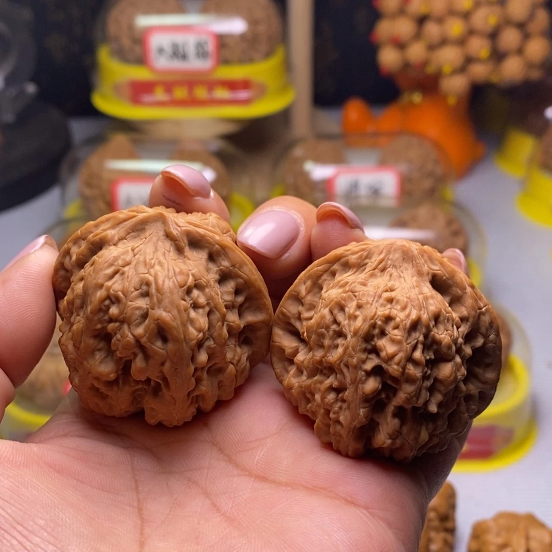 把件文玩核桃023平谷凹底44尺