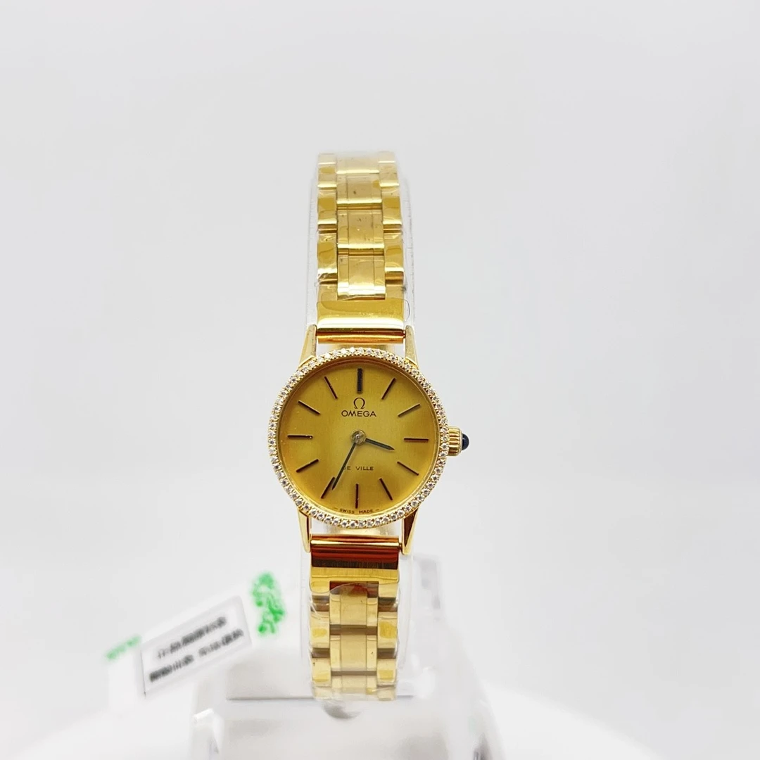 95新 Omega/欧米茄  手动机械 后钻 20mm/公价38999/wh9373