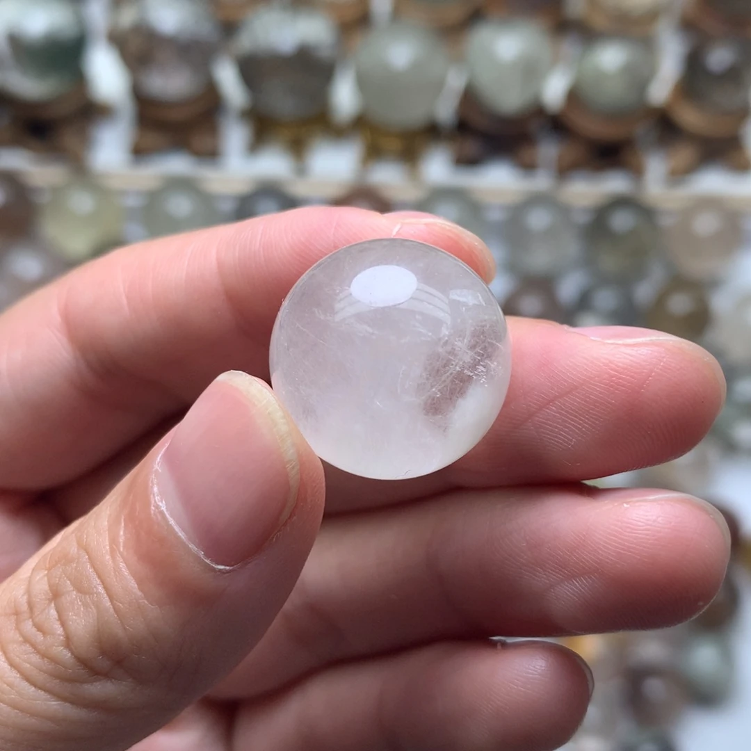 糖***栗水晶珠宝半成品未镶嵌