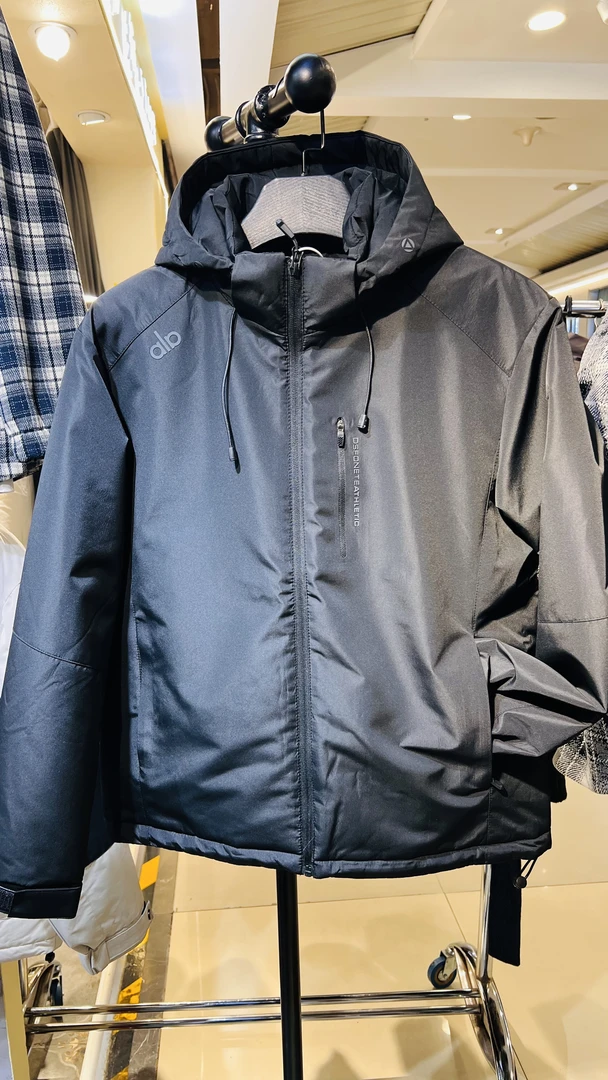 户外休闲连帽收口袖宽松款棉服秋冬防风男款棉服