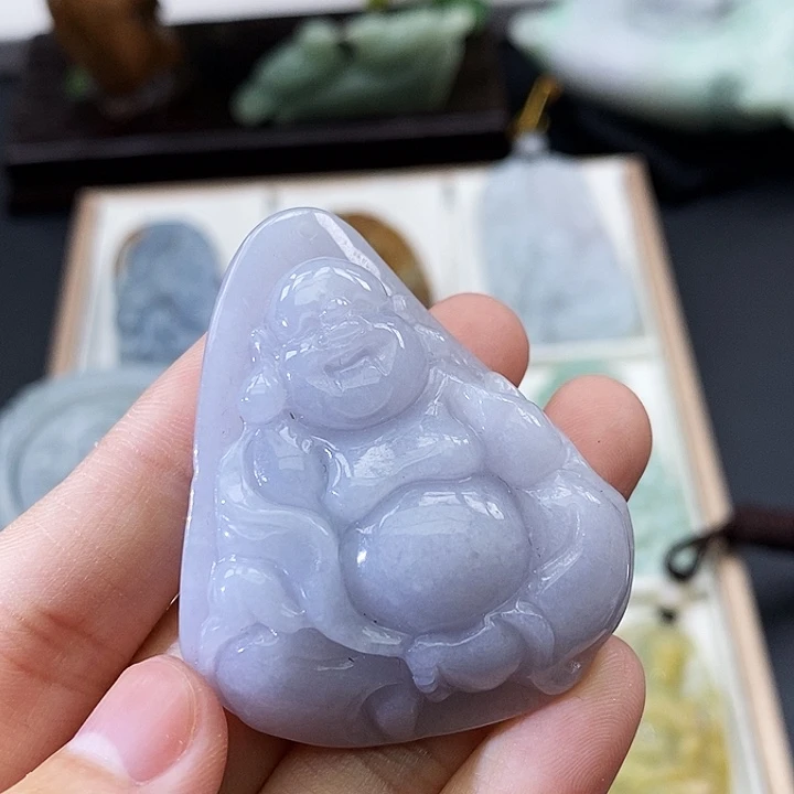 颈饰未镶嵌翡翠缅甸翡翠a货