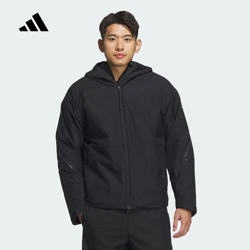 adidas/阿迪达斯【专属】25春男子运动休闲时尚百搭梭织夹克JZ8413