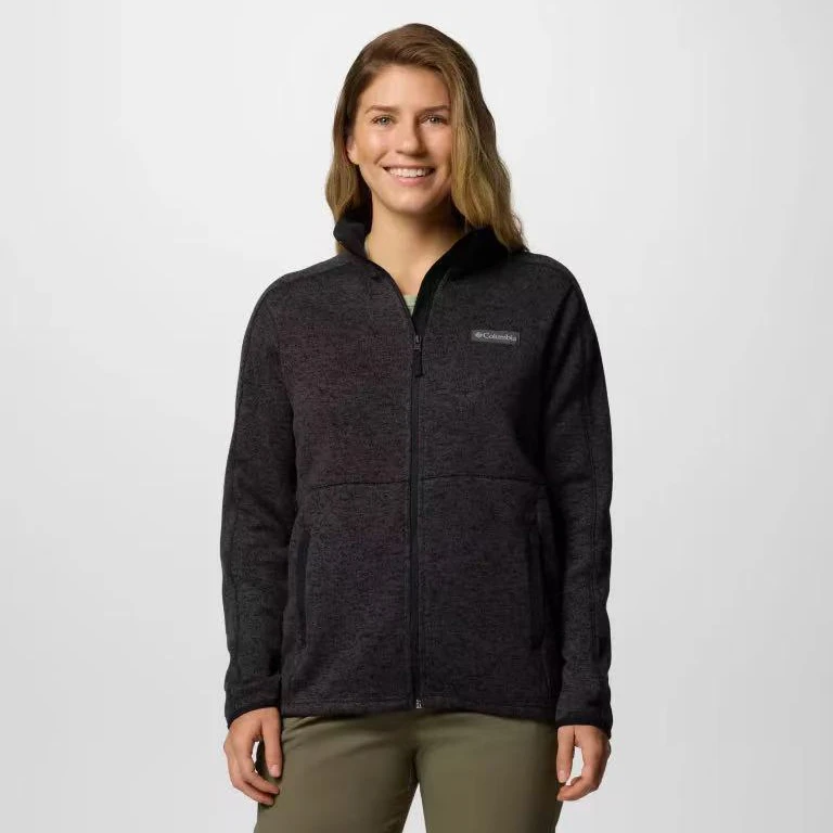 Columbia哥伦比亚美版女士Sweater Weather™II全拉链毛织抓绒外套