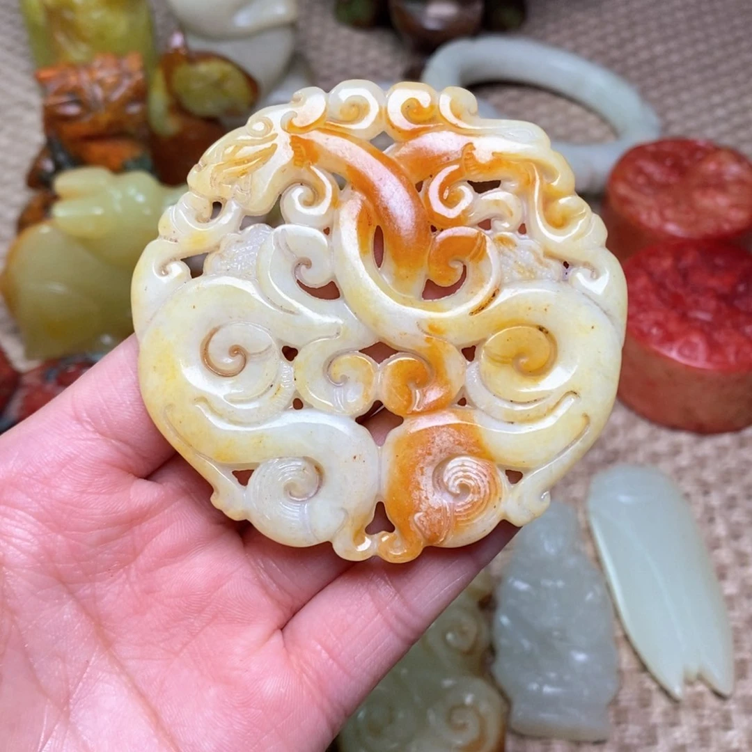 白玉菩提吊坠白玉菩提白玉菩提摆件