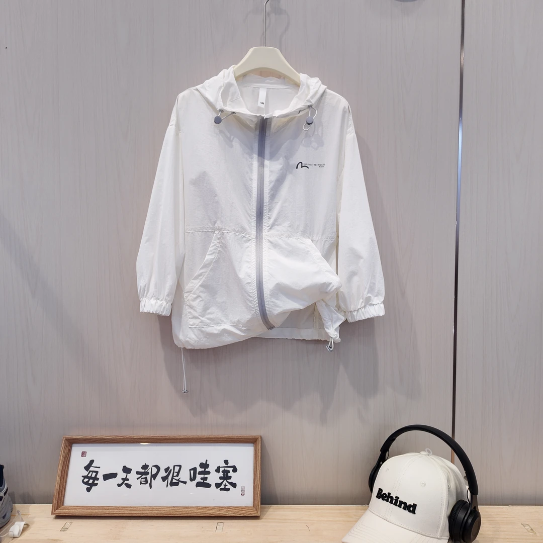 【小哥穿搭】男孩童装防晒衣防晒指数50+中大童透气连帽薄款6180