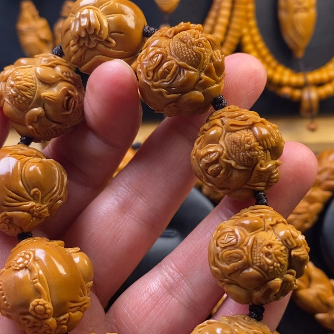 橄榄核手串꧁****横财神