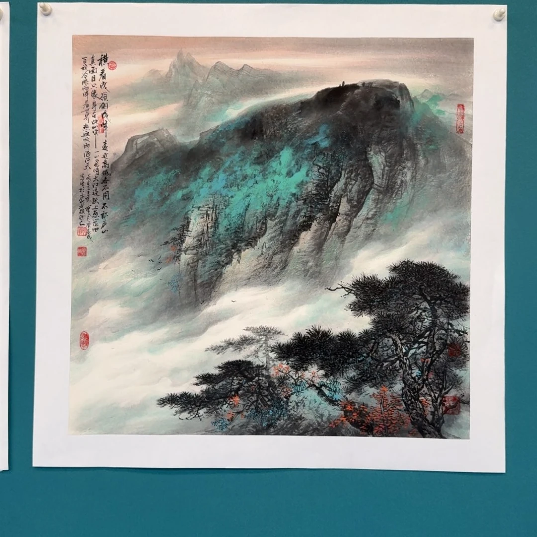 国画资春成老师四尺斗方