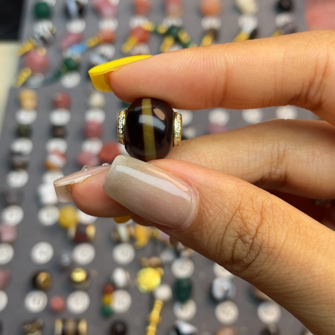 玛瑙/玉髓配饰合金