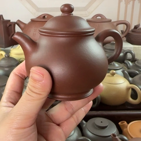茶壶紫砂底槽清料180cc