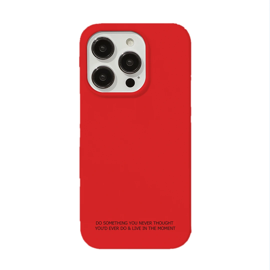 纯红色  适用苹果16Promax手机壳iphone15保护壳14/13/12