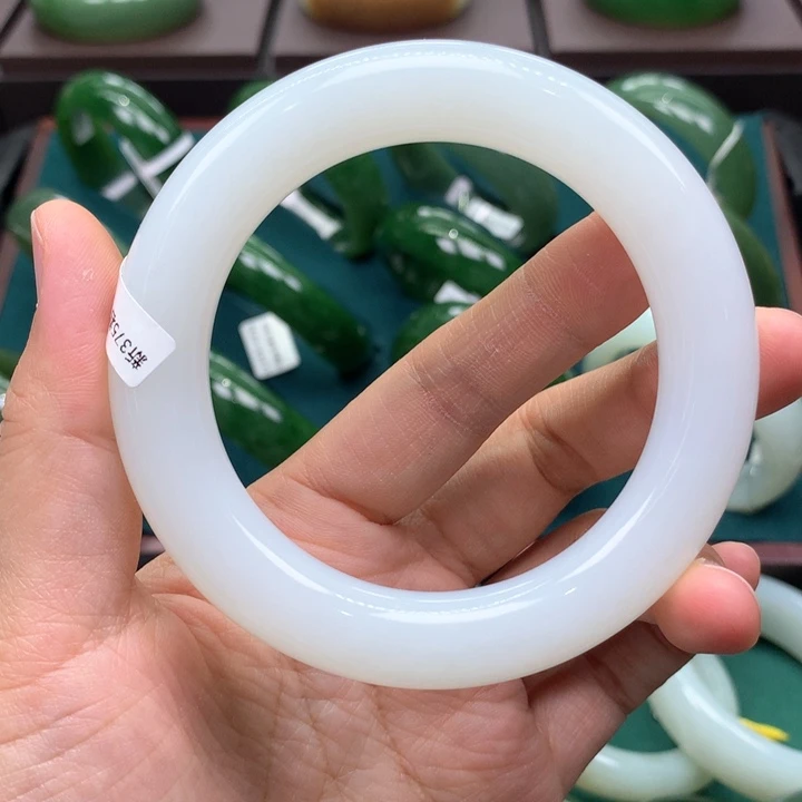 未镶嵌手镯和田玉5859