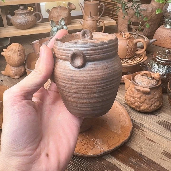 原矿老岩泥茶器系列