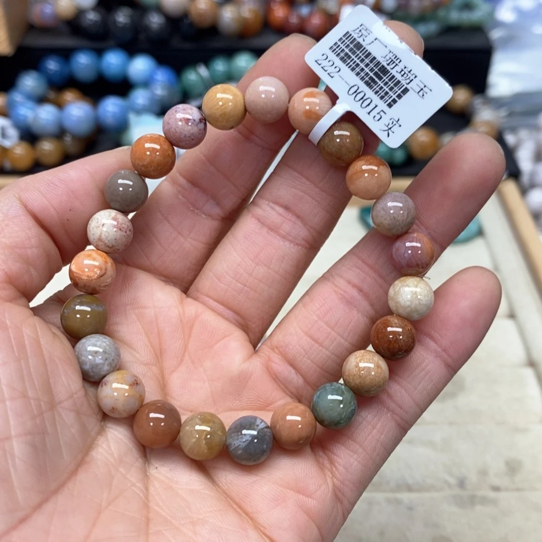 硅化珊瑚（珊瑚玉）手链未镶嵌敦*035