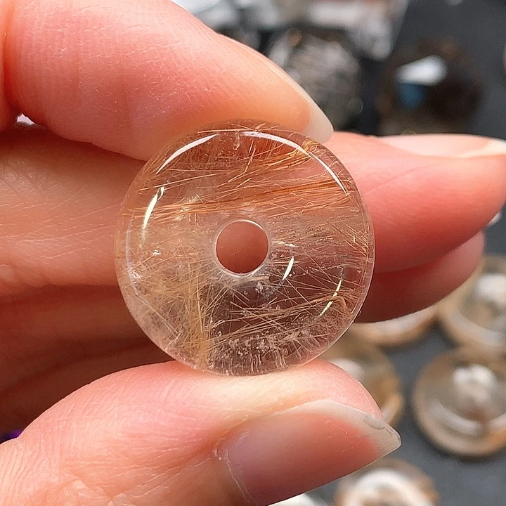 未镶嵌吊坠(不含链)水晶团***爱