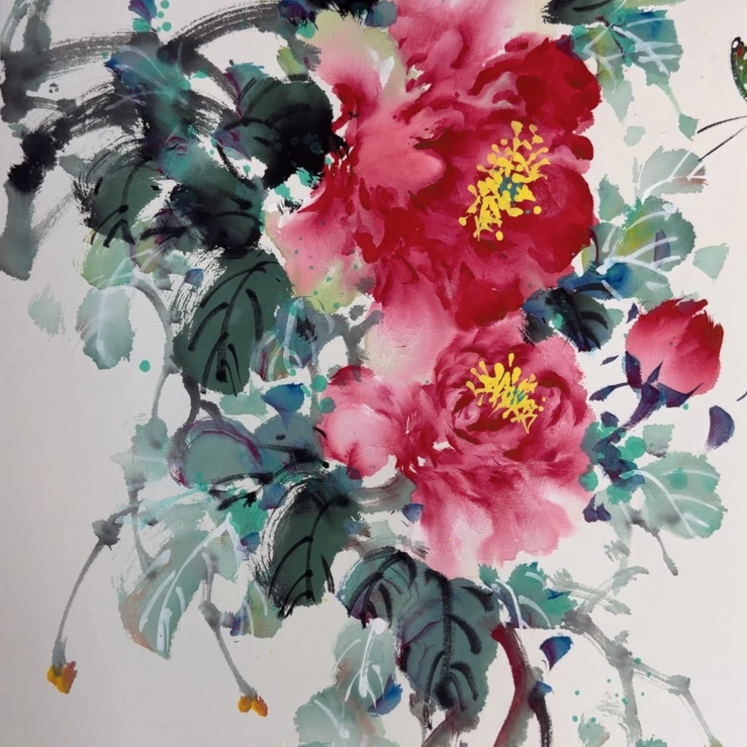 国画国画作品展山水花鸟