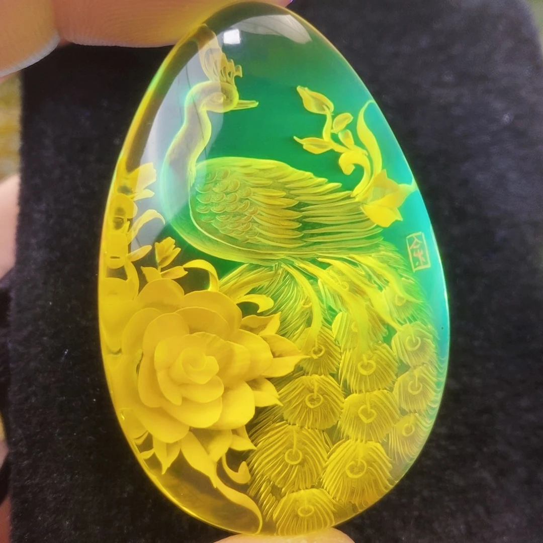 【闪购商品】金珀吊坠(不含链)未镶嵌