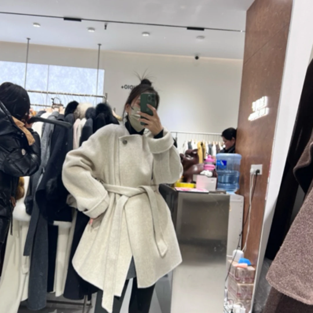 羊毛大衣保暖显瘦短款秋季小个子女