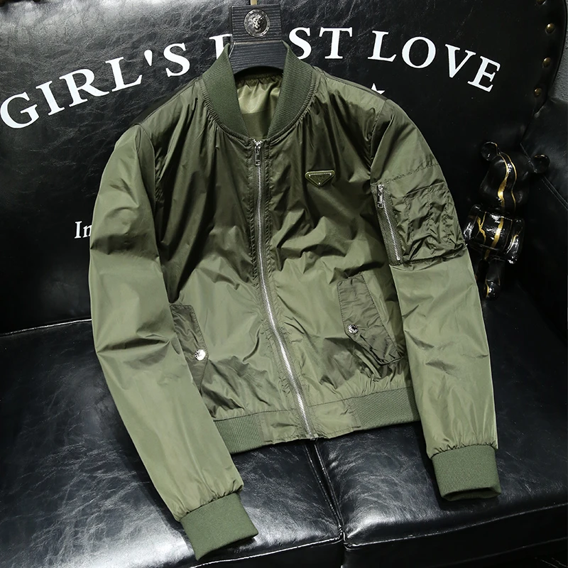 巴康波劳欧洲站简约大牌立领外套春季新款时尚男装休闲夹克时尚秋