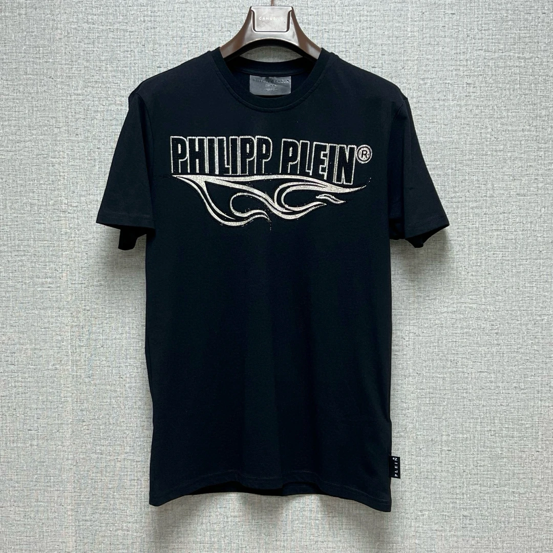 未使用 Philipp Plein 男士休闲短袖T恤/P7980