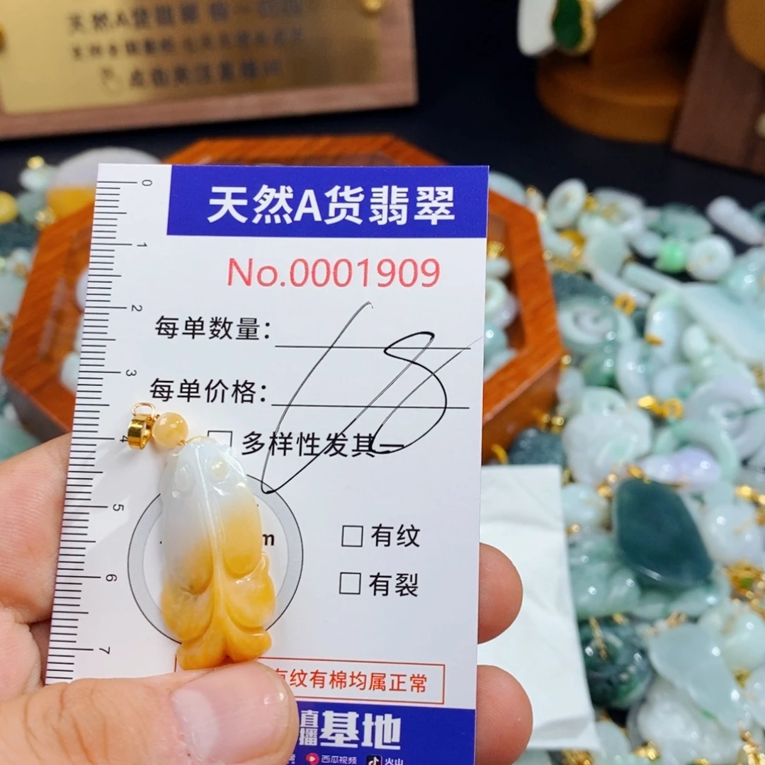 颈饰未镶嵌翡翠1909