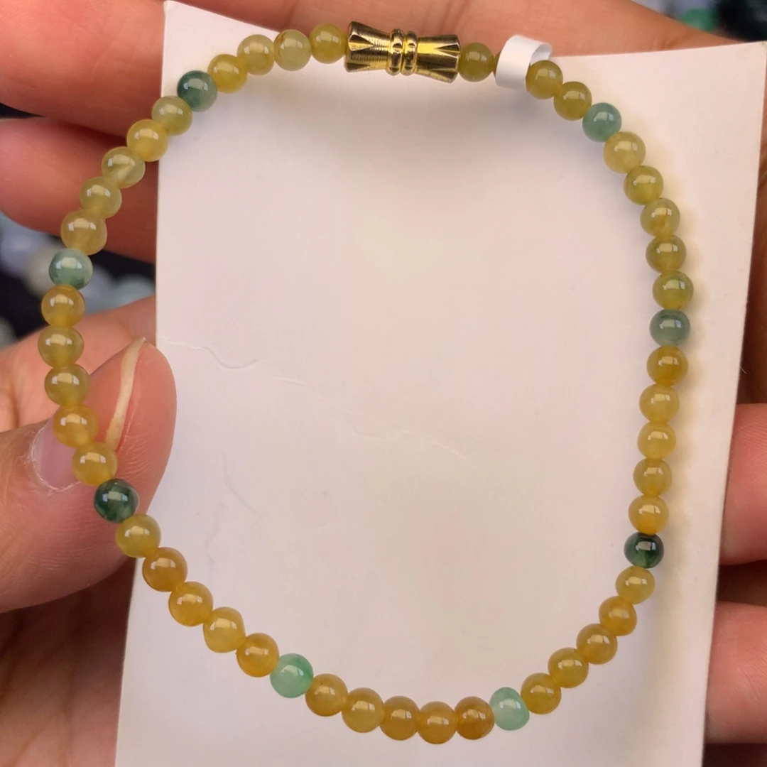 翡翠未镶嵌颈饰天然缅甸翡翠A货