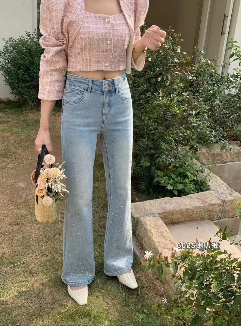 女士精品时尚休闲裤6025