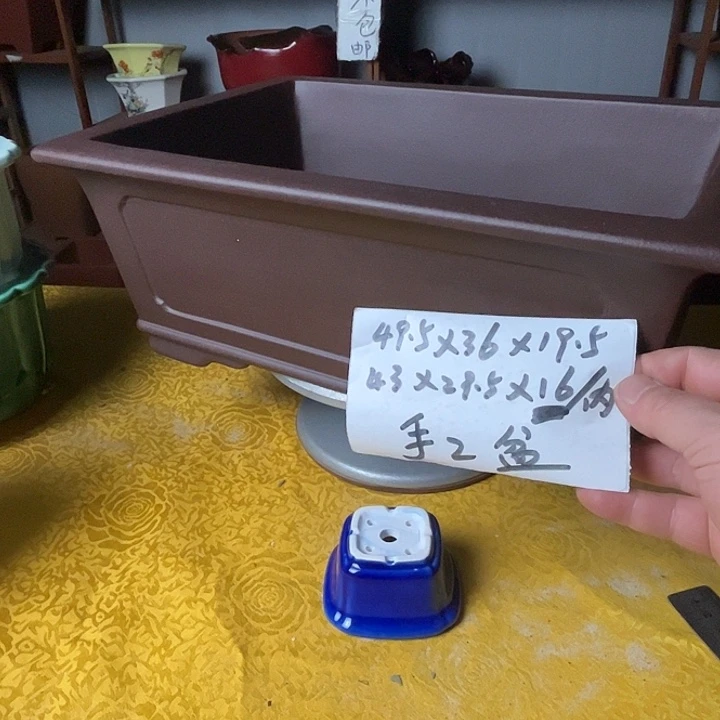 紫砂花盆清**柳紫砂花盆